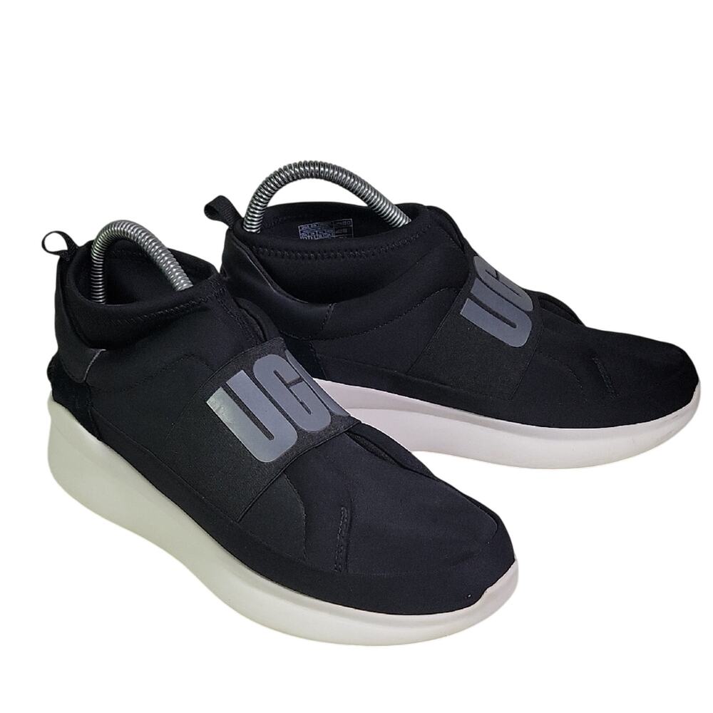 UGG Neutra Black and White Sneakers Womens Size 8.5